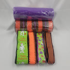 "Boo" Mummy and Spider Halloween Themed  Home Decor Kit– Standard DIY Wreath Kit with 8" Sign
