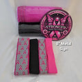 "Stronger Than The Storm" Butterfly Breast Cancer Awareness Wreath Kit – Standard DIY Kit with 8" Metal Sign