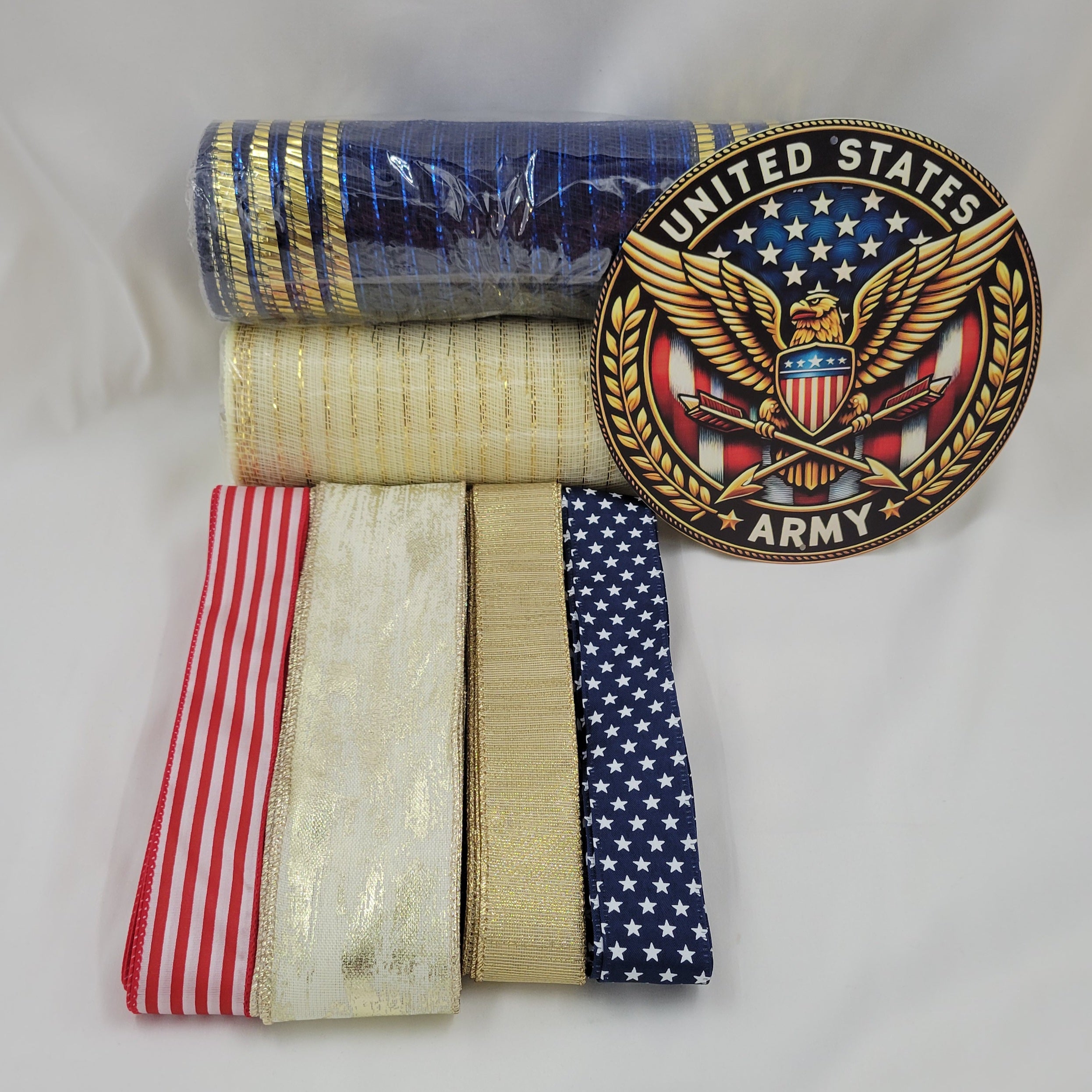 "U.S. Army"  decorative Home Decor kit  – Standard DIY Kit with 8" Metal Sign